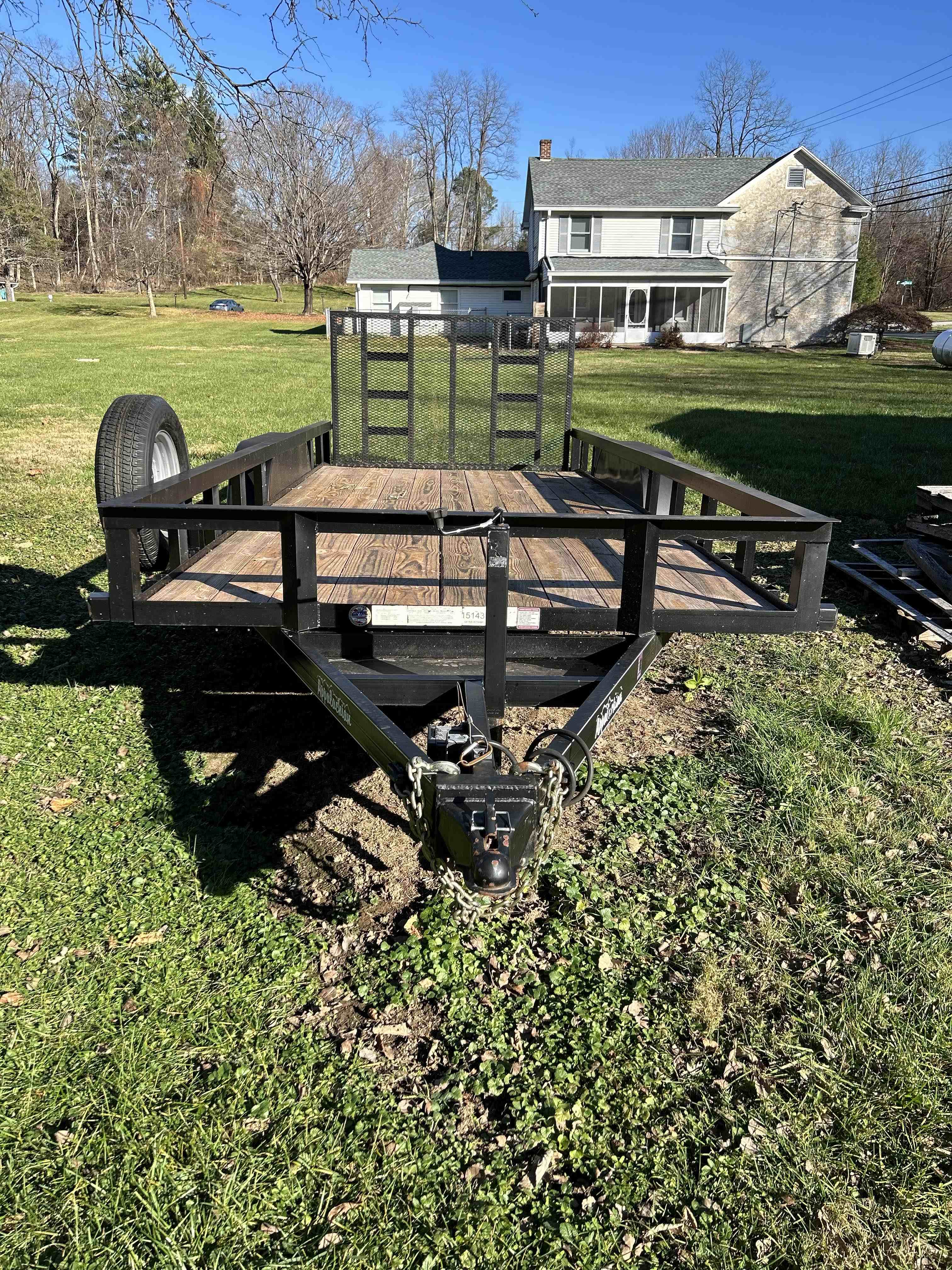 18ft Utility Trailer thumbnail 2